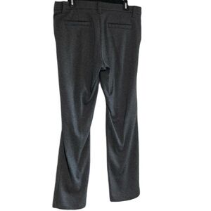 Lee Slacks Grey Houndstooth Regular 14 M Straight Leg Mid Rise